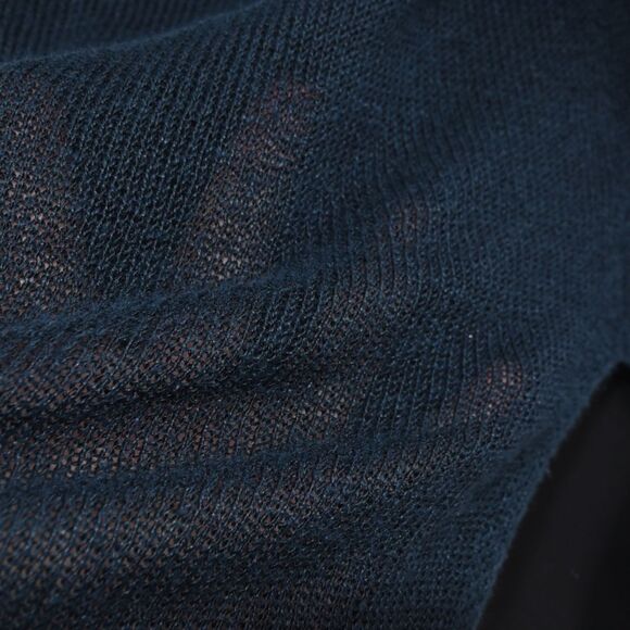 J. Jill Open Front Cotton Linen Long Line Cardigan Sweater Navy Blue Size XS - Picture 8 of 10